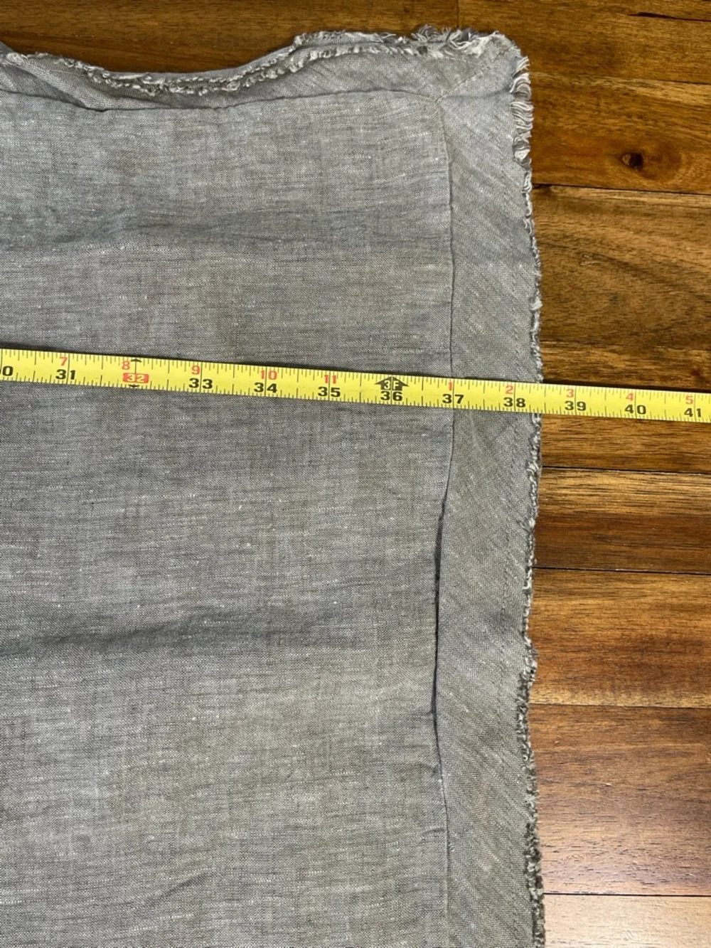 Pottery Barn Belgian Flax Linen King Shams in Light Green